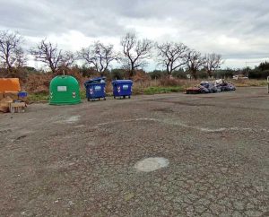 Viterbo - Rifiuti abbandonati a San Lazzaro