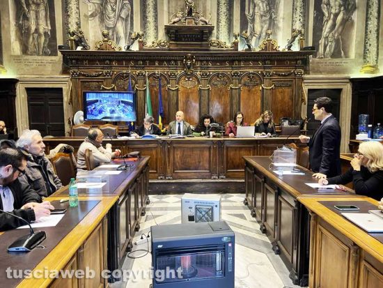 Viterbo - Il consiglio comunale