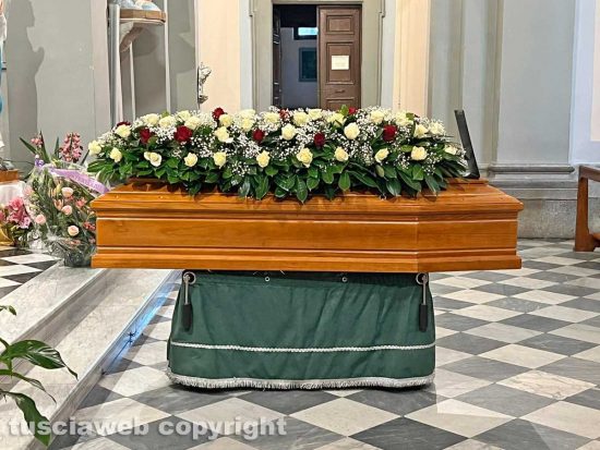 Viterbo - Bagnaia - Il funerale del carabiniere Rosario Paolini