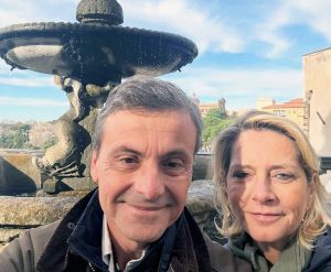 Carlo Calenda in visita a Viterbo