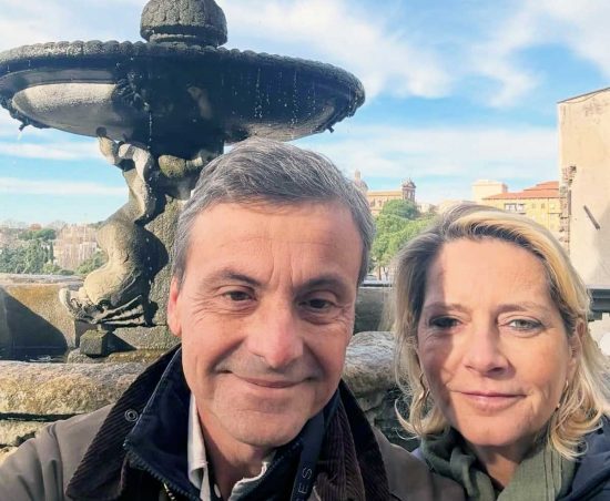 Carlo Calenda in visita a Viterbo