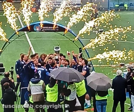 Sport - Calcio - Eccellenza - Finale Coppa Italia - La premiazione del Montespaccato 