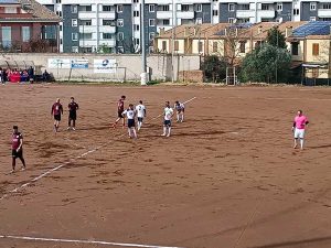 Sport - Calcio - Promozione - Un momento di Pianoscarano contro Atletico Capranica