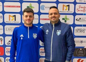 Sport - Calcio - Real Fabrica - Mister Lucchetti e Matteo Nunzi