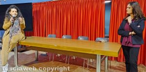 Viterbo - Chiara Frontini e Anna Grazia Pieragostini