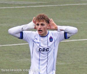 Civitavecchia - Cesaroni festeggia il gol