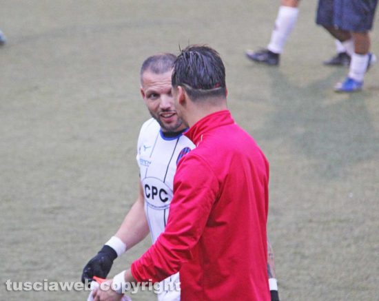 Civitavecchia - I fratelli Vittorini dopo la partita