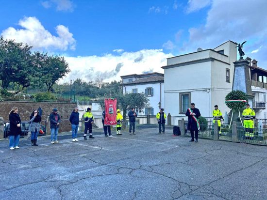 Bassano in Teverina - Giornata della memoria in piazza dei Caduti