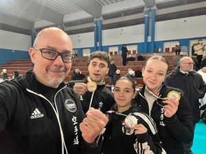 Atleti dell'A.S.D. Tora Dojo Karate Viterbo