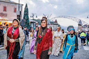 Tarquinia - Il corteo dei Re Magi - Presepe vivente