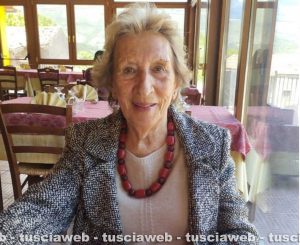 La signora Guglielmina, mamma del giudice Eugenio Turco