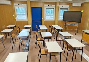 Moduli scuola Ellera - Una classe