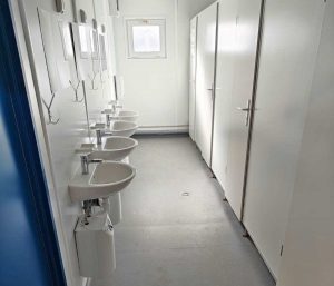 Moduli scuola Ellera - I bagni
