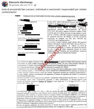 Viterbo - Il post sul profilo Facebook dell'assessore Martinengo