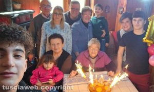 I festeggiamenti per Liria Natali