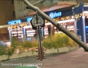 Viterbo - Mazzo di chiavi ritrovato in via Genova