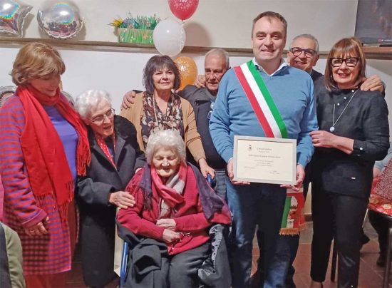 Gallese - Gina Postacchini festeggia 100 anni