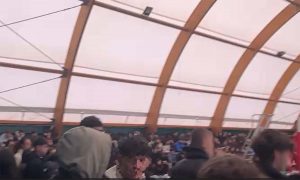 Orte - La protesta degli studenti dell'istituto omnicomprensivo