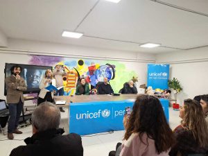 Viterbo - L'inaugurazione della nuova sede del comitato provinciale Unicef