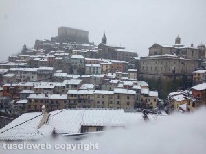 Soriano nel Cimino - La nevicata del 2017