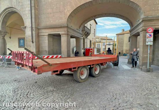 Viterbo - Le prove per il Carnevale viterbese
