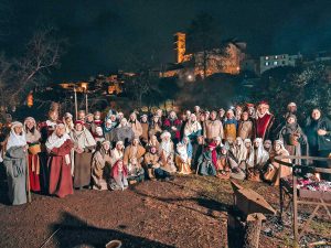 Sutri - L'arrivo dei Re Magi al Presepe vivente