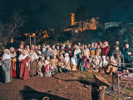 Sutri - L'arrivo dei Re Magi al Presepe vivente
