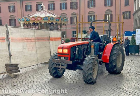 Viterbo - Le prove per il Carnevale viterbese