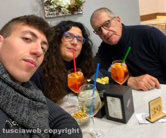 Da destra: Luca Filoscia, Rita Frangipane e Andrea Filoscia