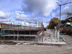 Vitorchiano - I lavori per la nuova scuola