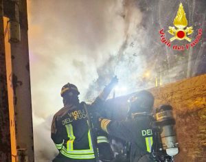 Civitavecchia - Capodanno di interventi per i vigili del fuoco
