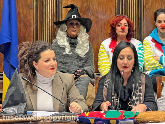 Viterbo - Conferenza stampa Befana 115 e calza della befana più lunga del mondo