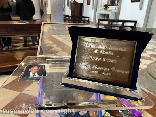 Viterbo - La Quercia - I funerali di Giuseppe Trasarti
