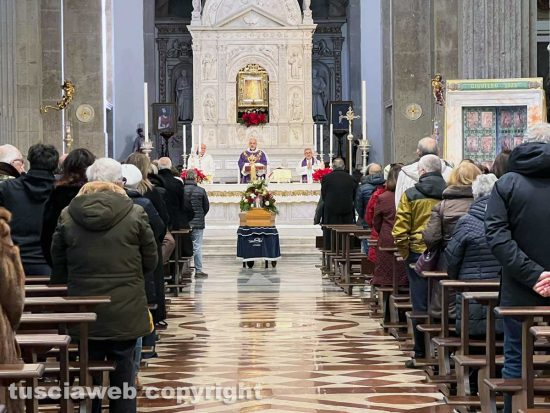 Viterbo - La Quercia - I funerali di Giuseppe Trasarti