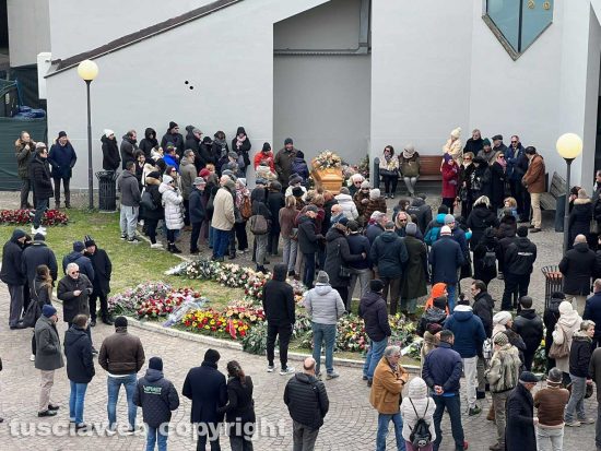 Viterbo - I funerali di Paolo Caporossi