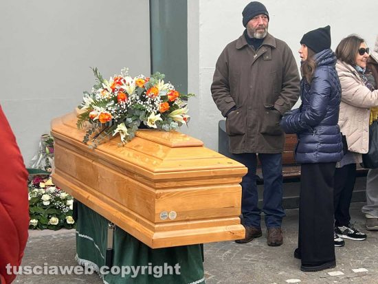 Viterbo - I funerali di Paolo Caporossi