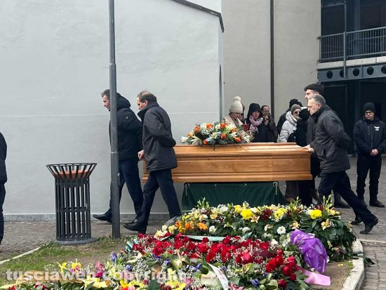 Viterbo - I funerali di Paolo Caporossi