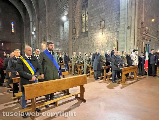 Viterbo - La messa commemorativa delle vittime dei bombardamenti che colpirono Viterbo il 17 gennaio 1944