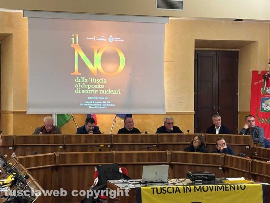 Civita Castellana - Assemblea pubblica No scorie nucleari nella Tuscia