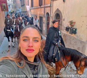 Matilde Gioli a Sutri per Sant'Antonio