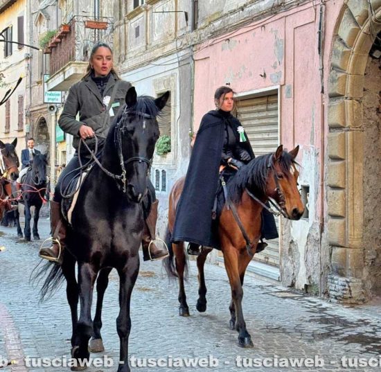 Matilde Gioli a Sutri per Sant'Antonio