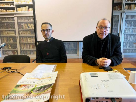 Walter Vinci e Don Gianluca Scrimieri