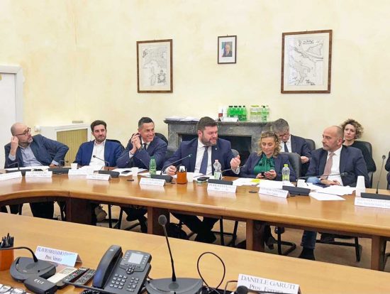 "Insediamento del nuovo comitato direttivo dell'Unione delle Province d'Italia"