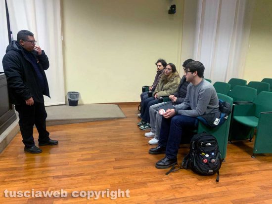 Viterbo - Gli studenti ricevuti in provincia
