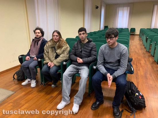 Viterbo - Gli studenti ricevuti in provincia