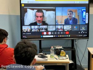 Italo Leali incontra i ragazzi del liceo scientifico di Ronciglione