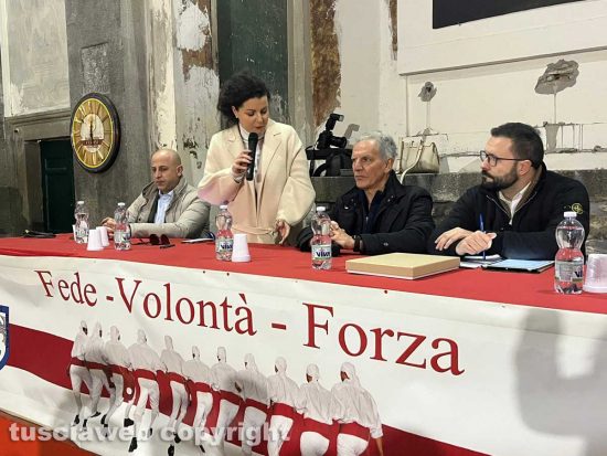 Da sinistra: Marco Ciorba, Chiara Frontini, Massimo Mecarini e Alessandro Palumbi