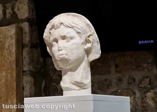 Nepi - La testa di Gaio Cesare 