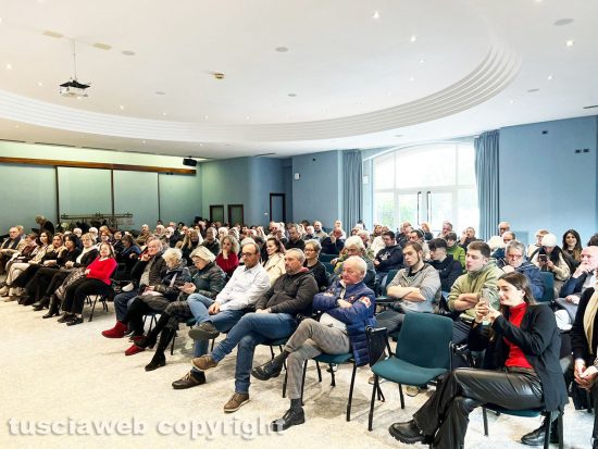 Viterbo - Incontro di Giovanni Arena con i simpatizzati di centrodestra e Forza Italia alle Terme dei Papi