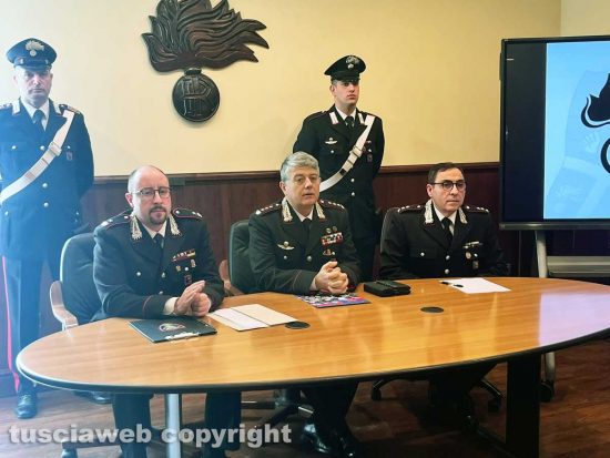 Viterbo - Carabinieri - Operazione Athena - Felice Bucalo, Massimo Friano, Angelo Fazzi